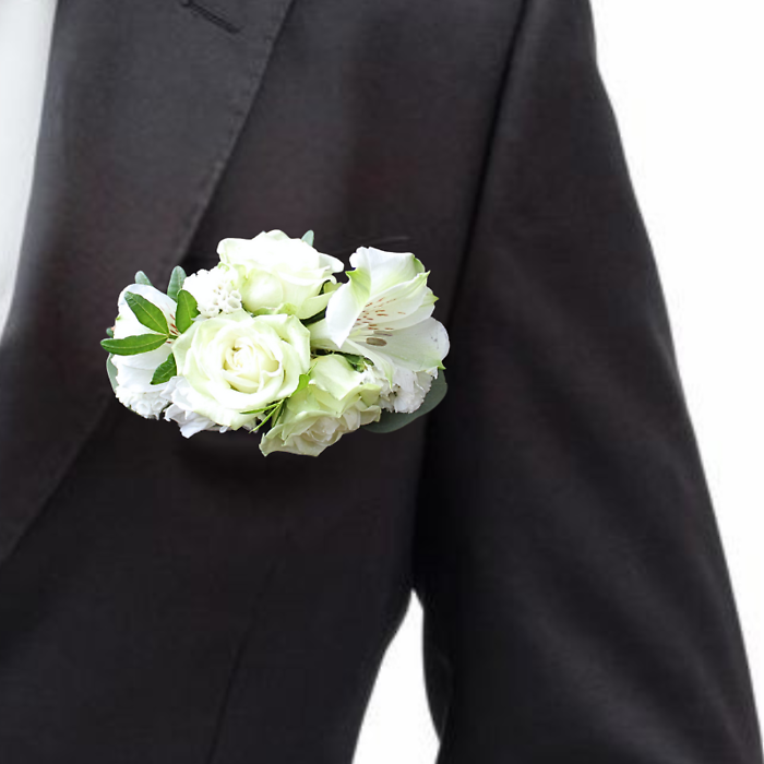 Pearl Perfection Pocket Square
