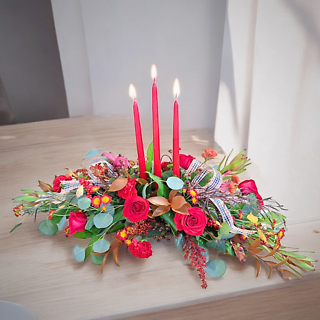 Hearth and Home Centerpiece