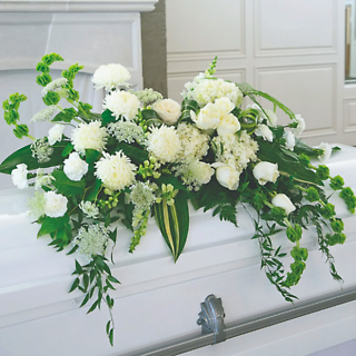 Serene Celebration Casket Spray