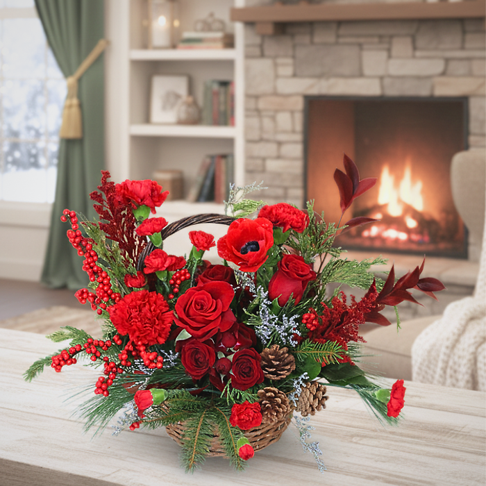 Holiday Charm Basket