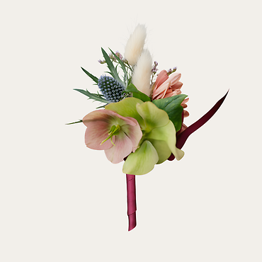 Sand & Silk Boutonniere