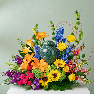 Radiant Solace Floral Surround