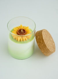 Avocado candle | Soy wax and beeswax