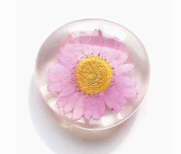 Round Flower Magnet