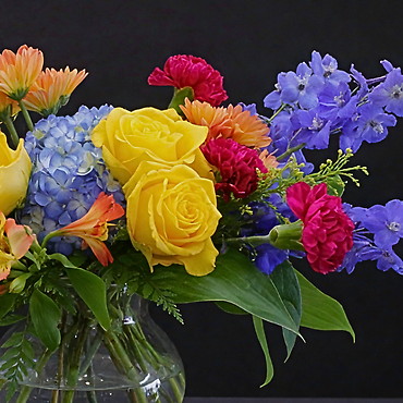 Vibrant Jewel Vase