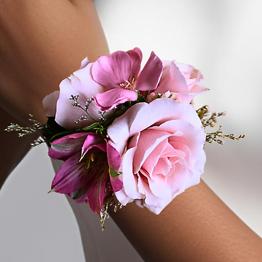 Bella Pink Corsage