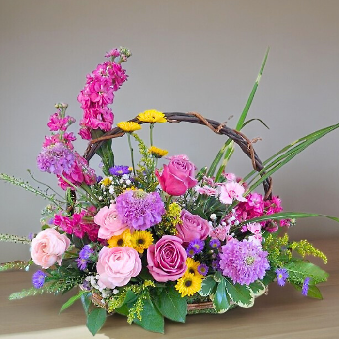 English Garden Basket