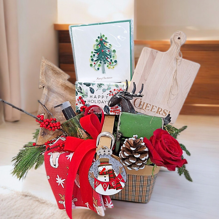 Happy Holidays Gift Tote
