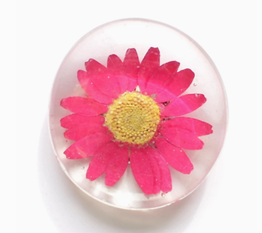Round Flower Magnet