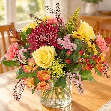 Autumn In Bloom Centerpiece