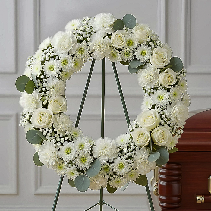 Pure Serenity Wreath