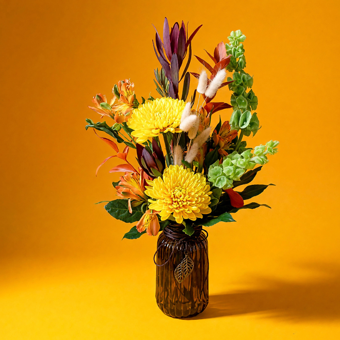 Amber Sunset Vase