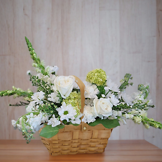 Lakeside Blooms Basket