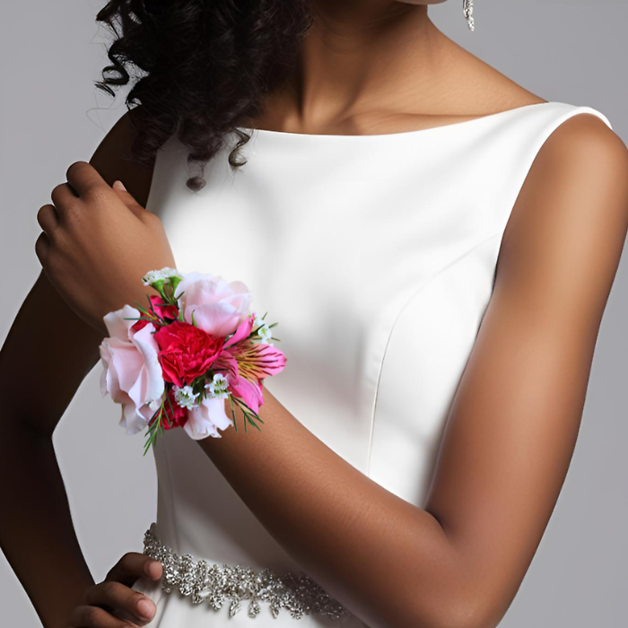 Pretty in Pink Corsage