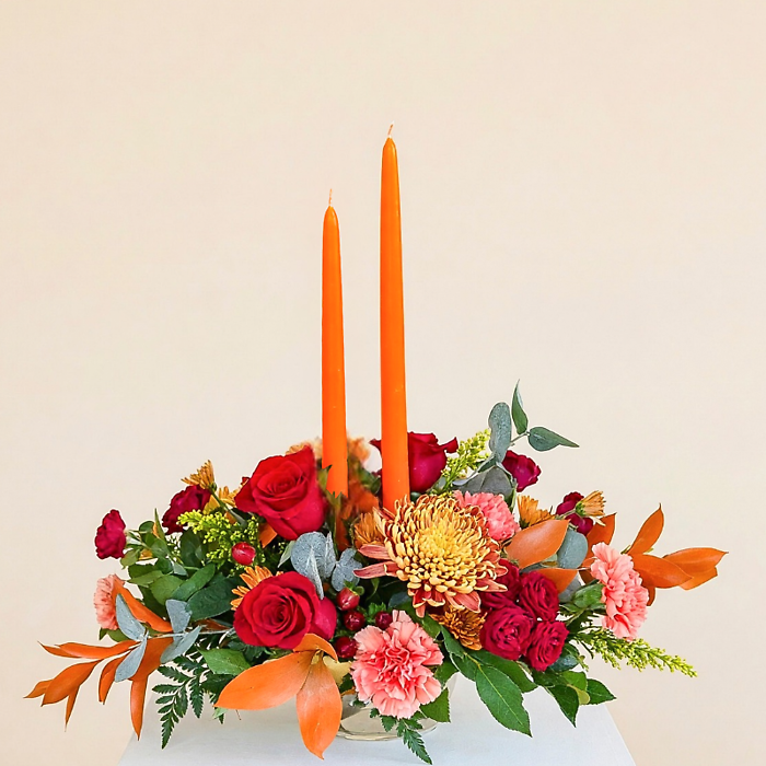 Harvest Flame Centerpiece
