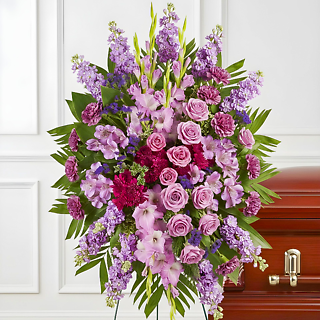 Lavender Grace Standing Spray