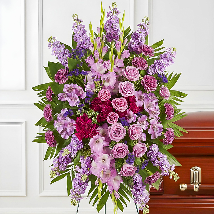 Lavender Grace Standing Spray