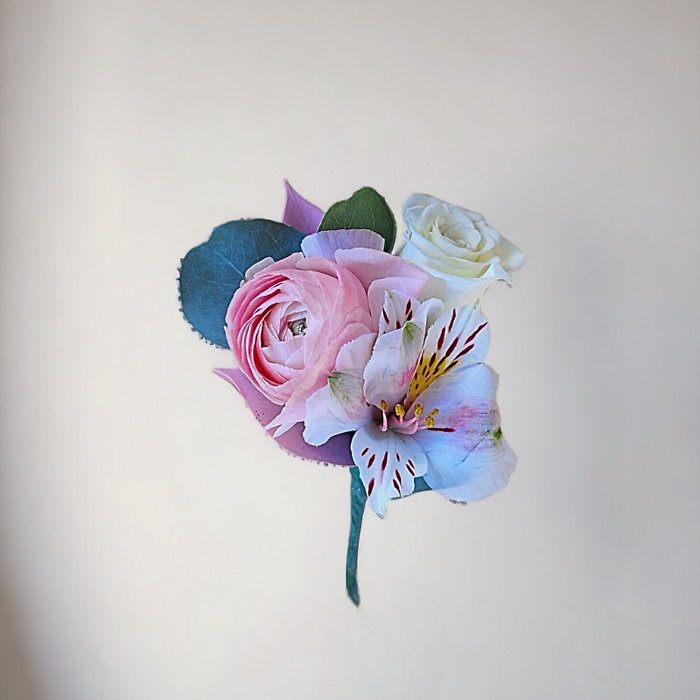 First Blush Boutonniere