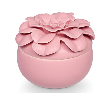 Pink Pepper Fruit Ceramic Flower Candle